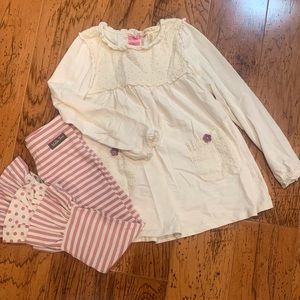 Matilda Jane top and Leggings